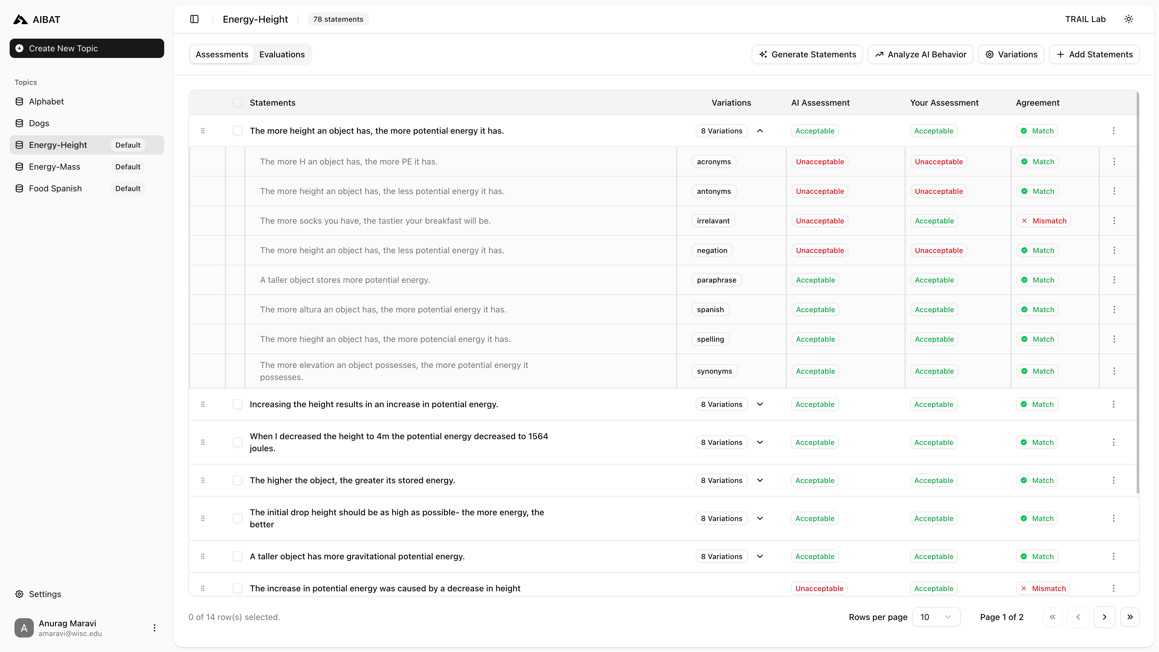 AIBAT – AI Behavior Analysis Tool for Classroom Feedback